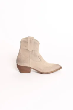 Ovy&eacute; Stivaletto in crosta beige