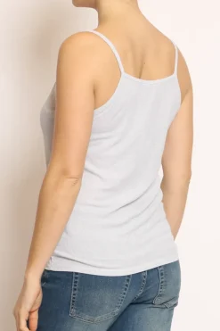 Top lurex scollo a v