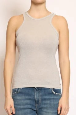Top vogatore lurex
