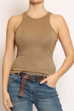 Zeroassoluto Top vogatore lurex