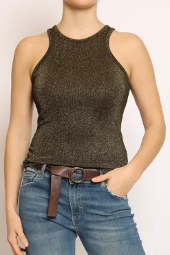 Zeroassoluto Top vogatore lurex