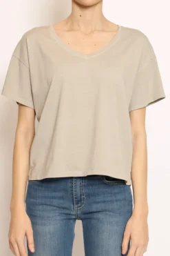 Zeroassoluto T-shirt scollo V mezza manica