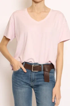 Zeroassoluto T-shirt scollo V mezza manica