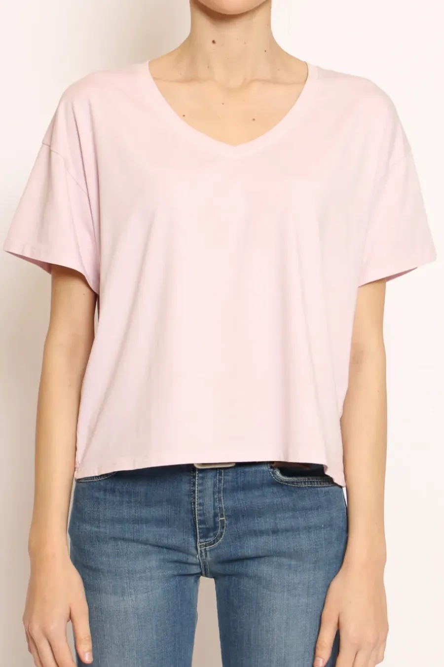 Zeroassoluto T-shirt scollo V mezza manica