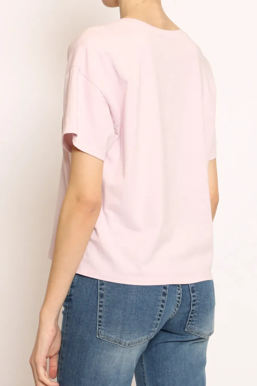 Zeroassoluto T-shirt scollo V mezza manica