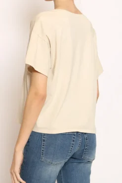Zeroassoluto T-shirt scollo V mezza manica