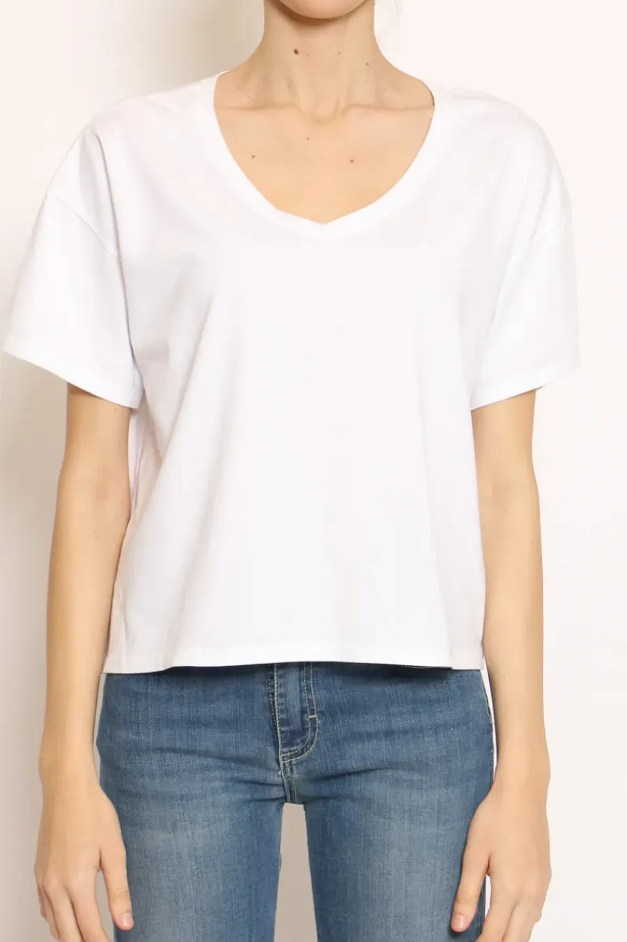 Zeroassoluto T-shirt scollo V mezza manica
