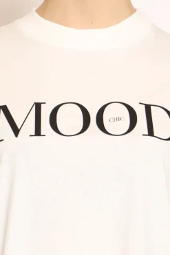 Vicolo T-shirt MOOD CHIC bianco/nero