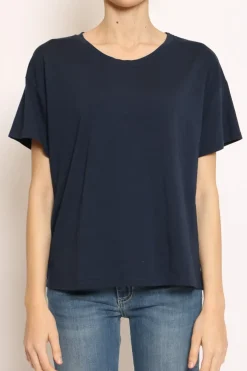 Zeroassoluto T-shirt scatola elasticizzata mezza manica