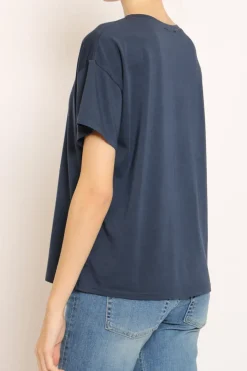Zeroassoluto T-shirt scatola elasticizzata mezza manica