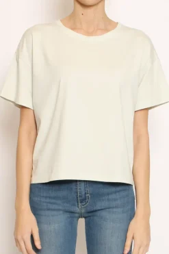 Zeroassoluto T-shirt scatola elasticizzata mezza manica