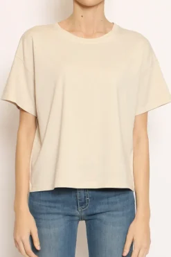Zeroassoluto T-shirt scatola elasticizzata mezza manica