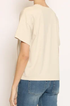 Zeroassoluto T-shirt scatola elasticizzata mezza manica