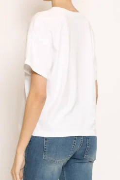 Zeroassoluto T-shirt scatola elasticizzata mezza manica