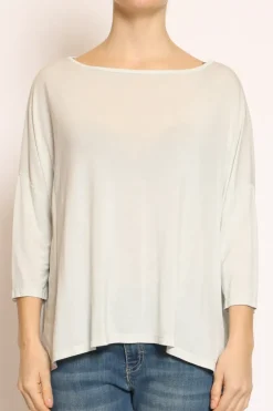 Zeroassoluto T-shirt scatola over 100%LYOCELL FIBRA NATURALE