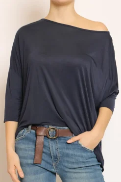 Zeroassoluto T-shirt scatola over 100%LYOCELL FIBRA NATURALE