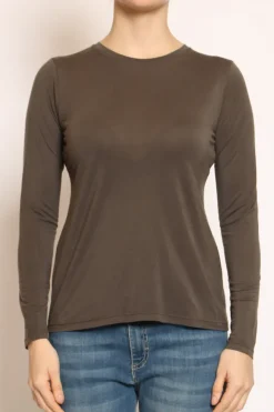 Zeroassoluto T-shirt slim fit 100% LYOCELL FIBRA NATURALE