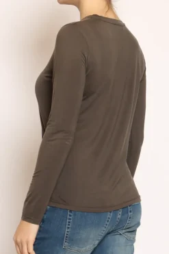Zeroassoluto T-shirt slim fit 100% LYOCELL FIBRA NATURALE
