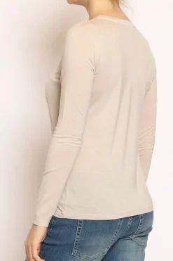 Zeroassoluto T-shirt slim fit 100% LYOCELL FIBRA NATURALE
