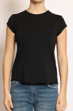 T-shirt taglio vivo mezza manica