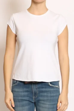 T-shirt taglio vivo mezza manica